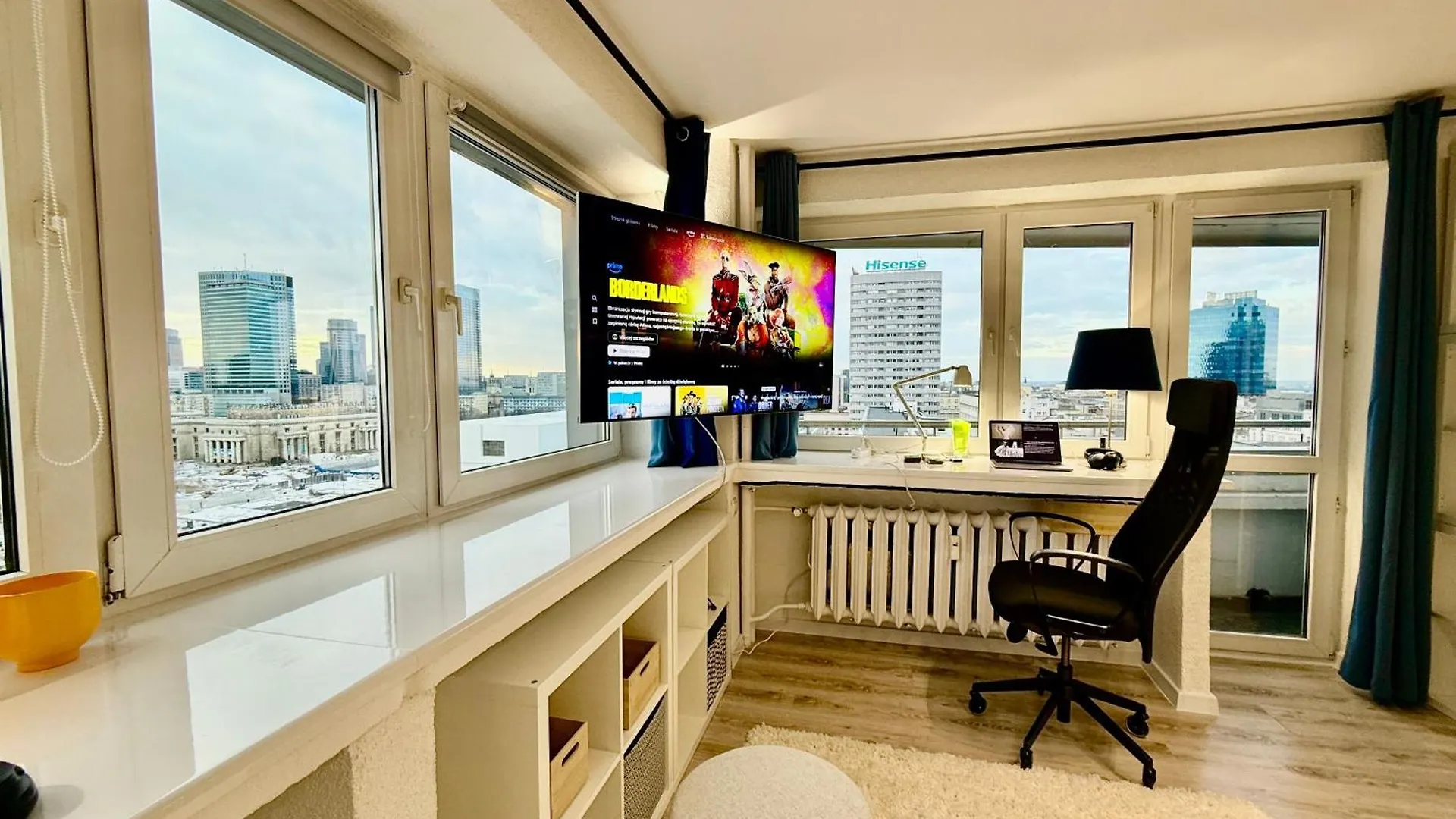 Apartamento Sawa 7 Wifi8Gbs 85'Tv 4K Netflix Varsovia Polonia